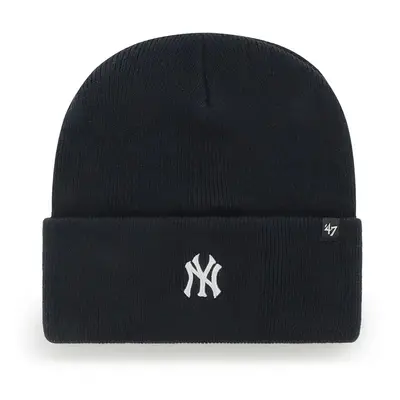 Čepice 47brand MLB New York Yankees černá barva, B-BRNCK17ACE-NYA