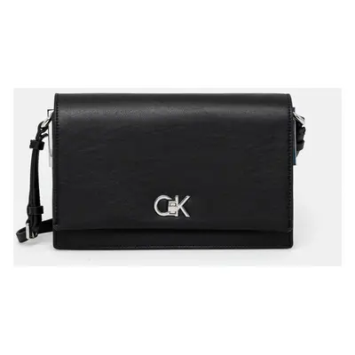 Kabelka Calvin Klein černá barva, K60K612807