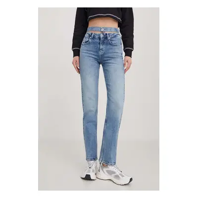 Džíny Karl Lagerfeld Jeans dámské, high waist