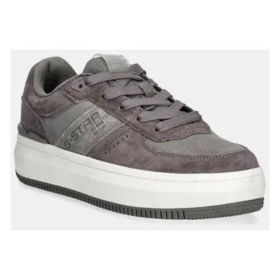 Semišové sneakers boty G-Star Raw Eve šedá barva, GR487045BW