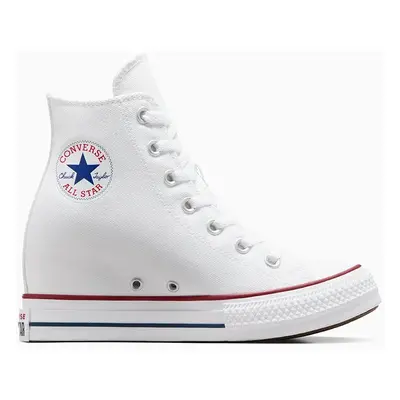 Kecky Converse Chuck Taylor All Star Wedge dámské, bílá barva, A11908C