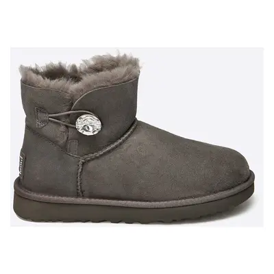 Nízké kozačky UGG Mini Bailey Button Bling 1016554.GRE