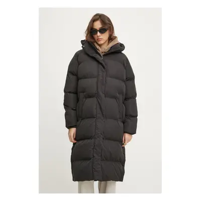 Bunda Superdry dámská, černá barva, zimní, oversize, W5011801A-02A