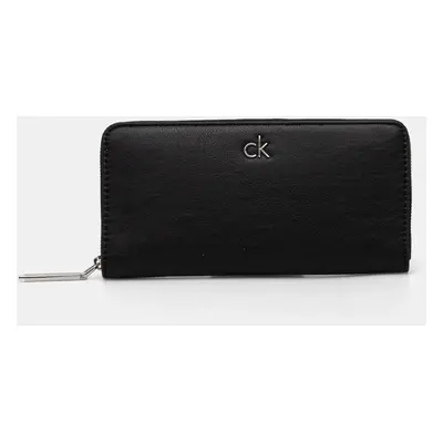 Peněženka Calvin Klein černá barva, K60K612850