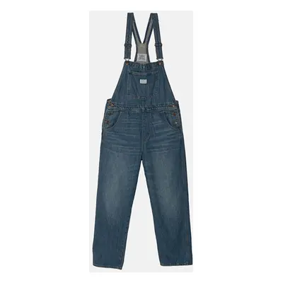 Džínové lacláče Levi's VINTAGE OVERALL