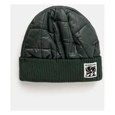 Čepice Quiksilver Winter Beanie zelená barva, EQYHA03391