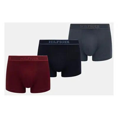 Boxerky Tommy Hilfiger 3-pack pánské, více barev, UM0UM03413