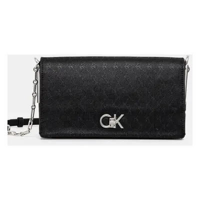 Kabelka Calvin Klein černá barva, K60K613141