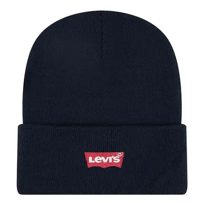 Dětská čepice Levi's LAN LEVI'S CORE BATWING BEANIE černá barva, 9A8620