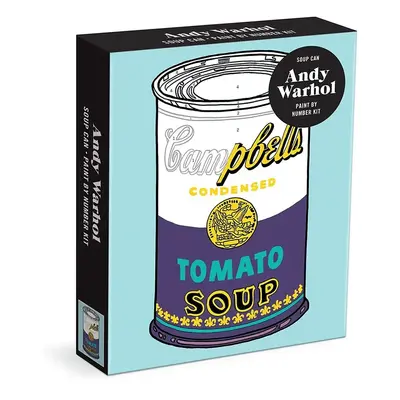 Sada na malování podle čísel Galison Andy Warhol Soup Can