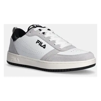 Kožené sneakers boty Fila Rega šedá barva, FFM0368