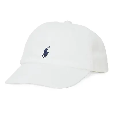 Dětská bavlněná kšiltovka Polo Ralph Lauren bílá barva, 320552489001