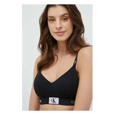 Podprsenka Calvin Klein Underwear černá barva, 000QF7218E