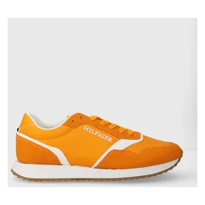 Sneakers boty Tommy Hilfiger RUNNER EVO COLORAMA MIX oranžová barva, FM0FM04960