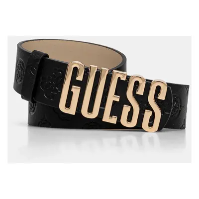 Pásek Guess GERTY dámský, černá barva, BW9196 P5135