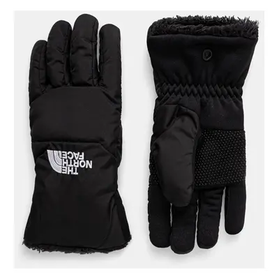 Dětské rukavice The North Face BOYS SHASTA GLOVE černá barva, NF0A888NJK31