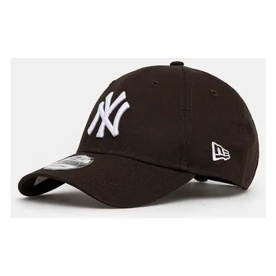 Bavlněná baseballová čepice New Era NEW YORK YANKEES hnědá barva, s aplikací, 60471458