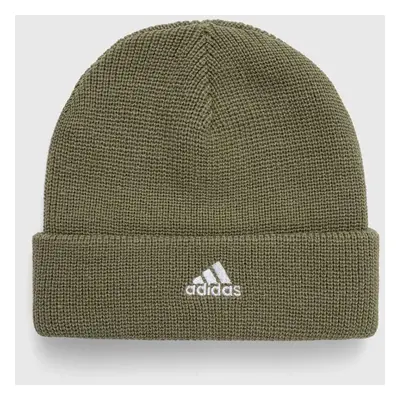 Dětská čepice adidas Performance zelená barva, IY7844