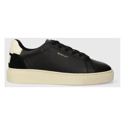 Kožené sneakers boty Gant Julice černá barva, 27531173.G00