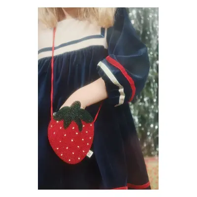 Dětská kabelka Konges Sløjd STRAWBERRY BAG červená barva, KS102117