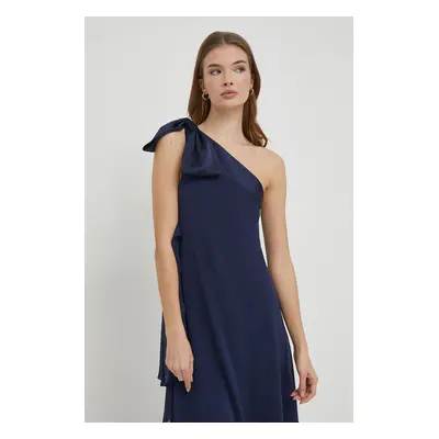 Šaty Lauren Ralph Lauren tmavomodrá barva, mini, 253937401