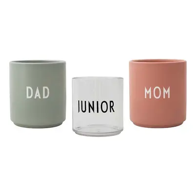 Sada hrnků Design Letters Family Gift Box 3-pack