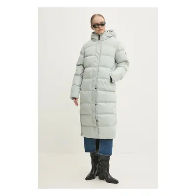 Bunda Superdry dámská, šedá barva, zimní, W5011738A-2WW