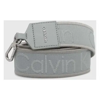 Popruh na kabelku Calvin Klein šedá barva, K60K611690