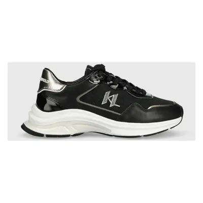 Sneakers boty Karl Lagerfeld LUX FINESSE černá barva, KL63165