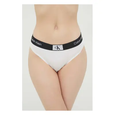 Kalhotky Calvin Klein Underwear bílá barva, 000QF7222E