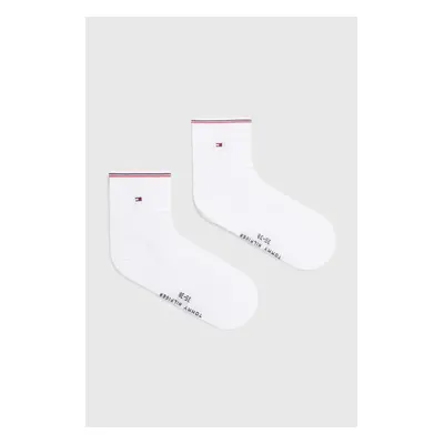 Ponožky Tommy Hilfiger 2-pack dámské, bílá barva, 701227442