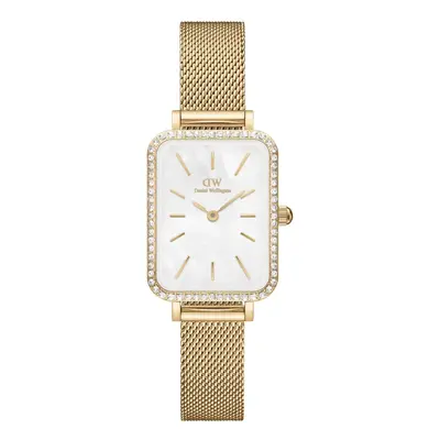 Hodinky Daniel Wellington Quadro Lumine Bezel Evergold 40 zlatá barva, DW00100668