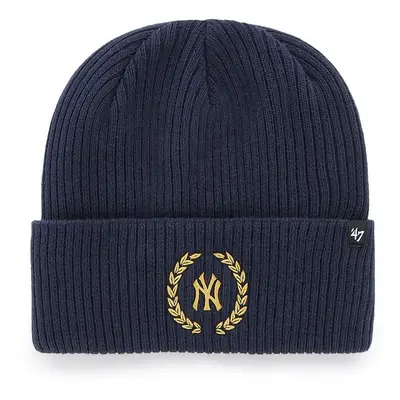 Čepice 47 brand MLB New York Yankees tmavomodrá barva, B-SKYCK17XXE-NY