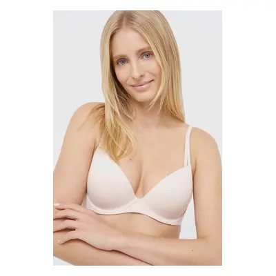 Podprsenka Calvin Klein Underwear žlutá barva, hladká, 000QF6016E