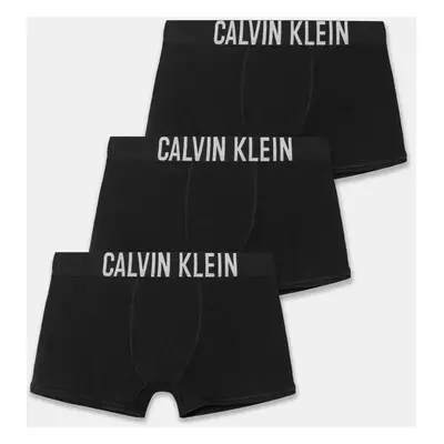 Dětské boxerky Calvin Klein Underwear 3-pack černá barva, B70B700499