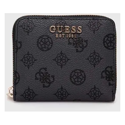 Peněženka Guess LAUREL černá barva, SWPG85 00370