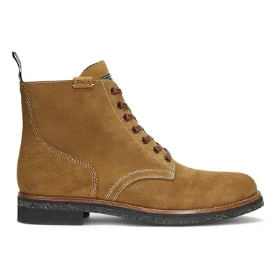 Semišové boty Polo Ralph Lauren Radford Boot pánské, hnědá barva, 812945525001