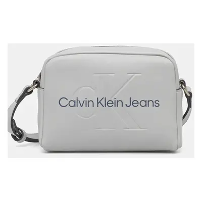 Kabelka Calvin Klein Jeans šedá barva, K60K612220