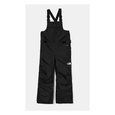 Dětské lyžařské kalhoty The North Face FREEDOM INSULATED BIB černá barva, NF0A88UZJK31