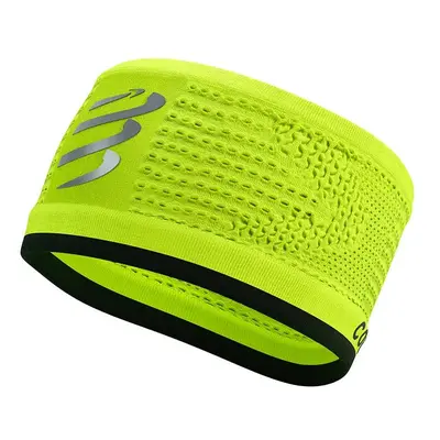 Čelenka Compressport On/Off Flash Fluo zelená barva, XBNU1777