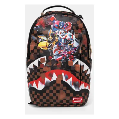 Batoh Sprayground hnědá barva, velký, vzorovaný, 910B6414NSZ