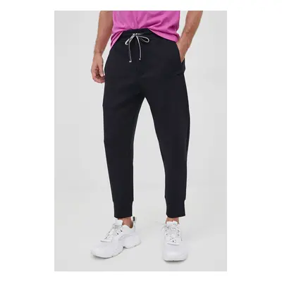 Kalhoty Emporio Armani pánské, tmavomodrá barva, jogger