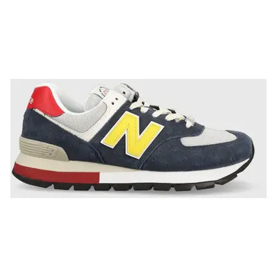 Sneakers boty New Balance Ml574dvr tmavomodrá barva