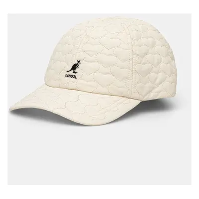 Kšiltovka Kangol FUN PUFF BASEBALL béžová barva, s aplikací, K5426.IH100