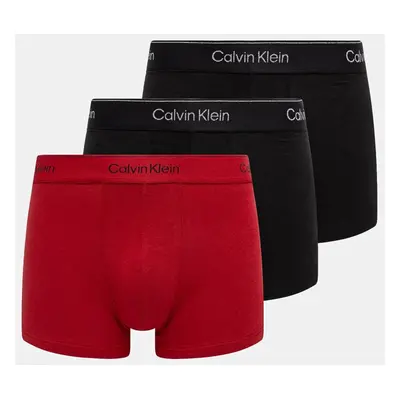 Boxerky Calvin Klein Underwear 3-pack pánské, černá barva, 000NB4078A