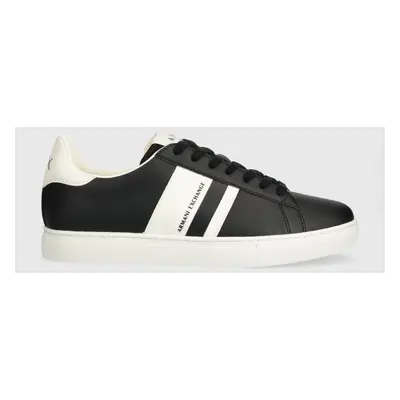 Sneakers boty Armani Exchange černá barva, XUX173 XV666 N814