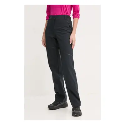 Kalhoty LA Sportiva Orizon dámské, černá barva, jednoduché, high waist, M62999411