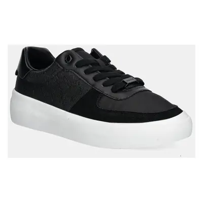 Sneakers boty Calvin Klein VULC LACE UP - MONO černá barva, HW0HW02293