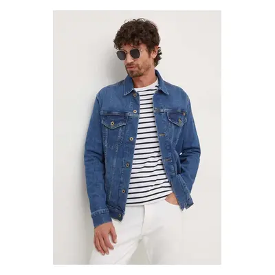 Džínová bunda Pepe Jeans PINNERS pánská, přechodná, PM402715HT7