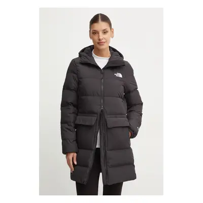 Bunda The North Face Gotham dámská, černá barva, zimní, NF0A84IX4H01